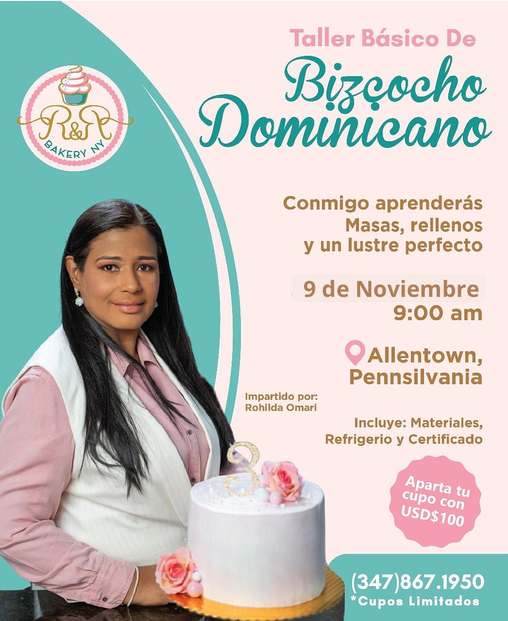 Taller Basico de Biszcocho Dominicano